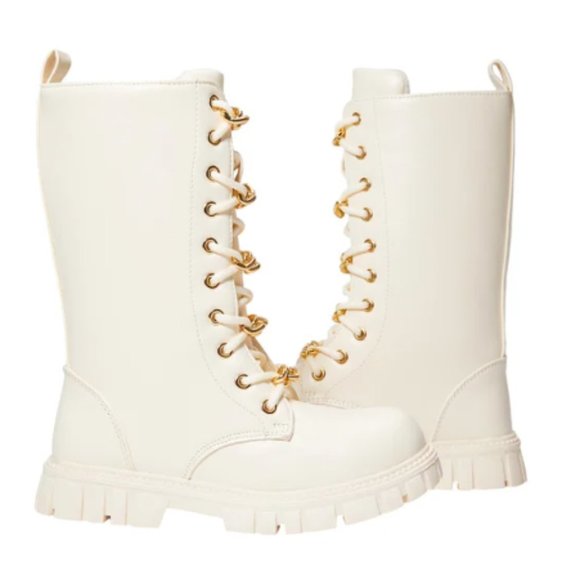 Chain Lace-Up Boot - Picture 1 of 5
